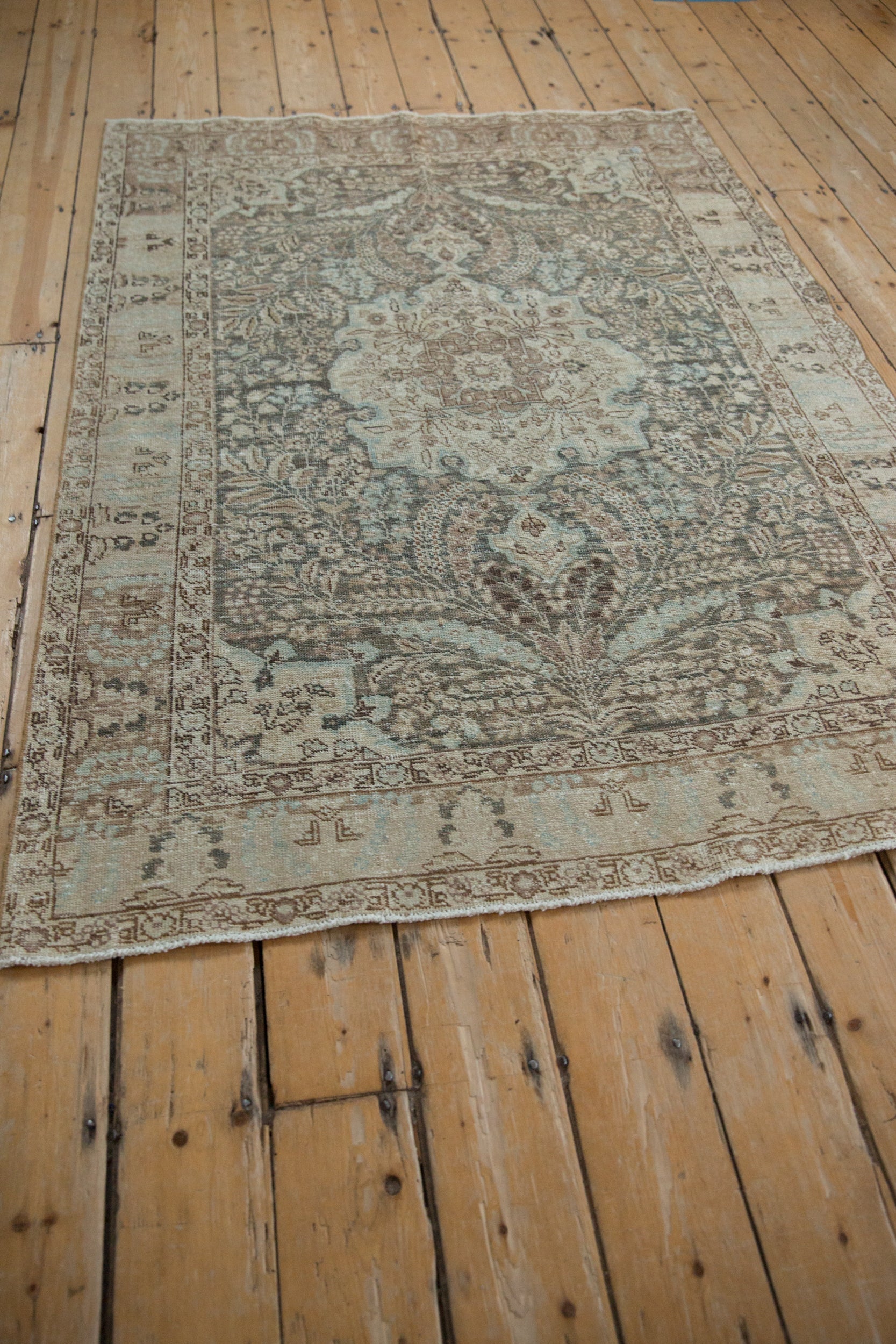 4.5x6 Vintage Distressed Tabriz Rug by Old New House® - product image 7 for Resin Society