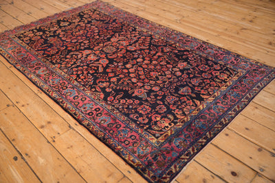4x6.5 Antique Mohajeran Sarouk Rug by Old New House® - product image 3 for Resin Society