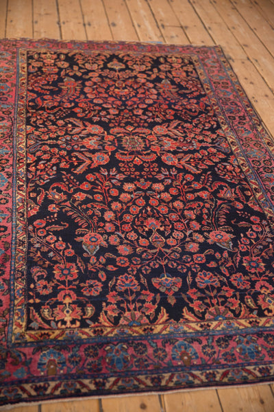 4x6.5 Antique Mohajeran Sarouk Rug by Old New House® - product image 4 for Resin Society