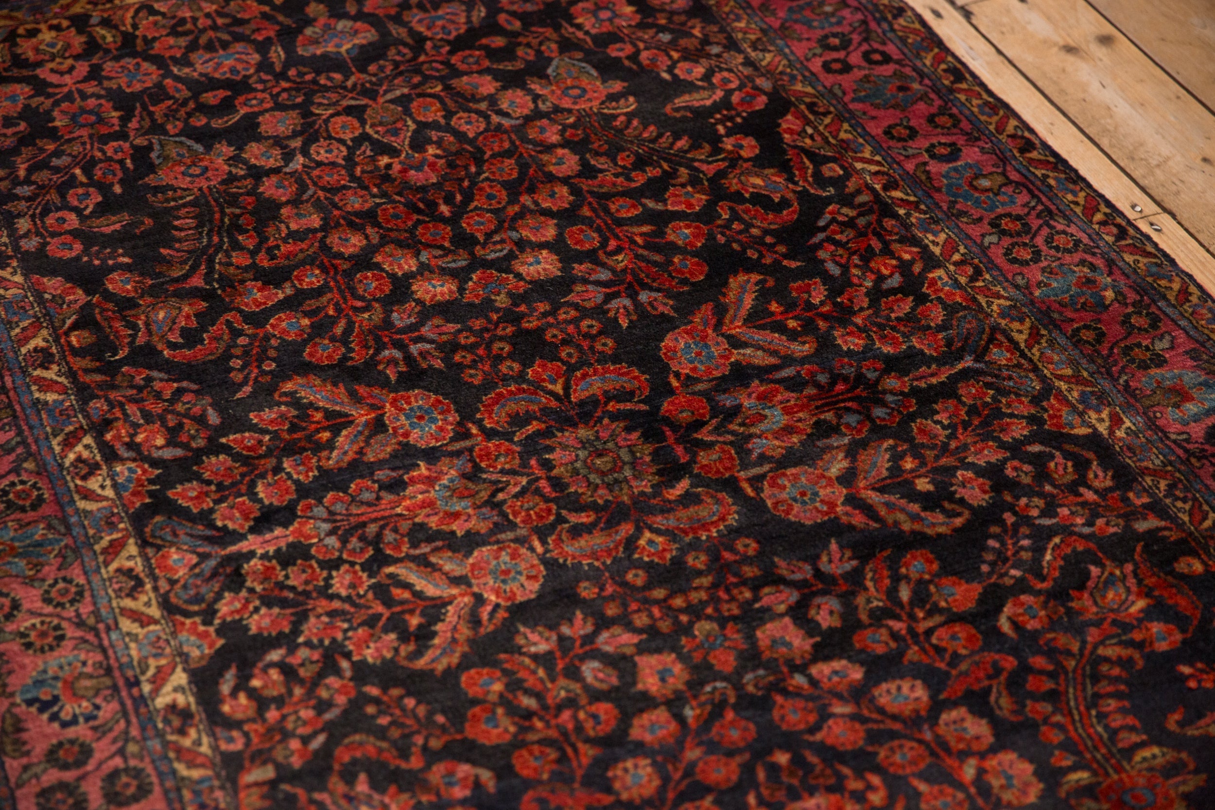4x6.5 Antique Mohajeran Sarouk Rug by Old New House® - product image 9 for Resin Society