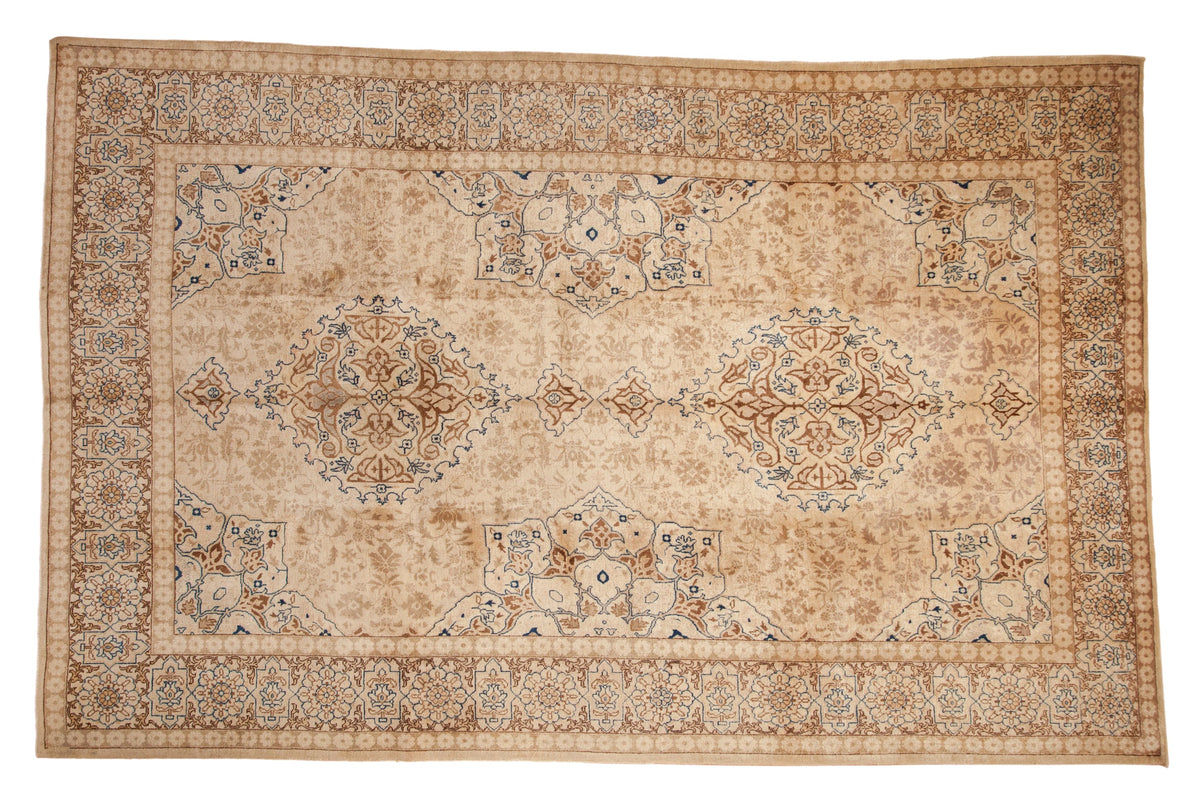 7x11 Vintage Distressed Tabriz Carpet by Old New House® - main product image for Resin Society