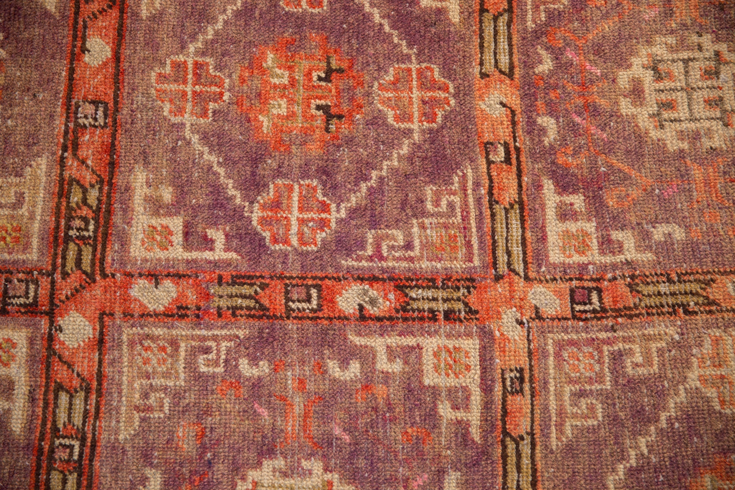 4x7 Vintage Distressed Khotan Rug by Old New House® - product image 3 for Resin Society