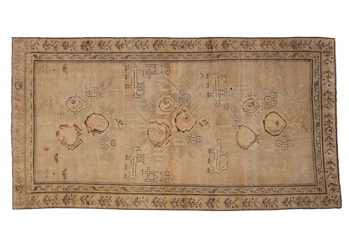 3.5x6.5 Antique Distressed Karabagh Rug by Old New House® - main product image for Resin Society