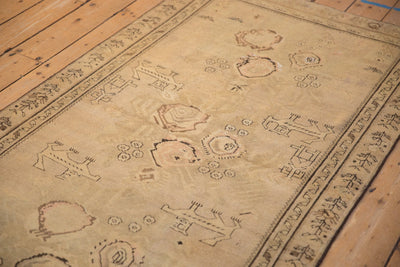 3.5x6.5 Antique Distressed Karabagh Rug by Old New House® - product image 7 for Resin Society