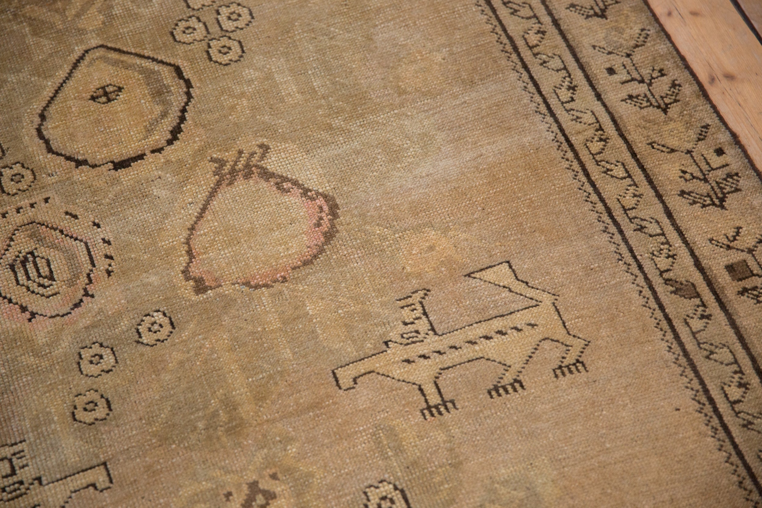 3.5x6.5 Antique Distressed Karabagh Rug by Old New House® - product image 10 for Resin Society