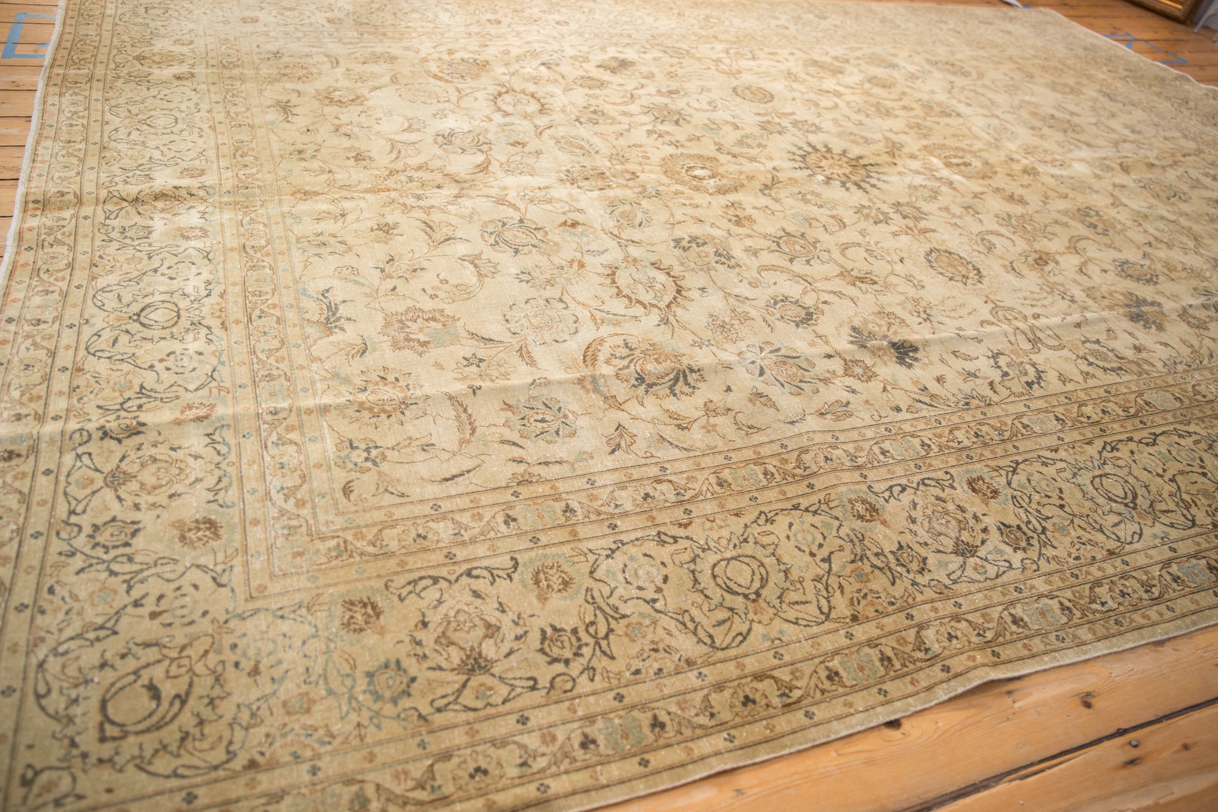 8.5x11.5 Vintage Distressed Kashan Carpet by Old New House® - product image 6 for Resin Society