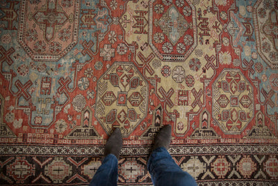 7x10 Antique Caucasian Soumac Carpet by Old New House® - product image 2 for Resin Society