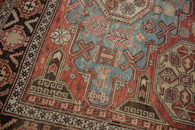 7x10 Antique Caucasian Soumac Carpet by Old New House® - product image 7 for Resin Society