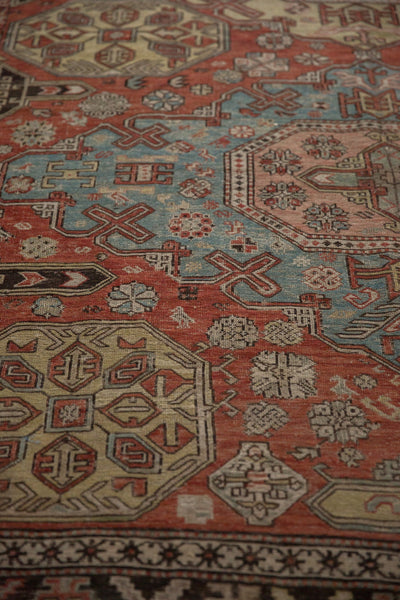 7x10 Antique Caucasian Soumac Carpet by Old New House® - product image 9 for Resin Society