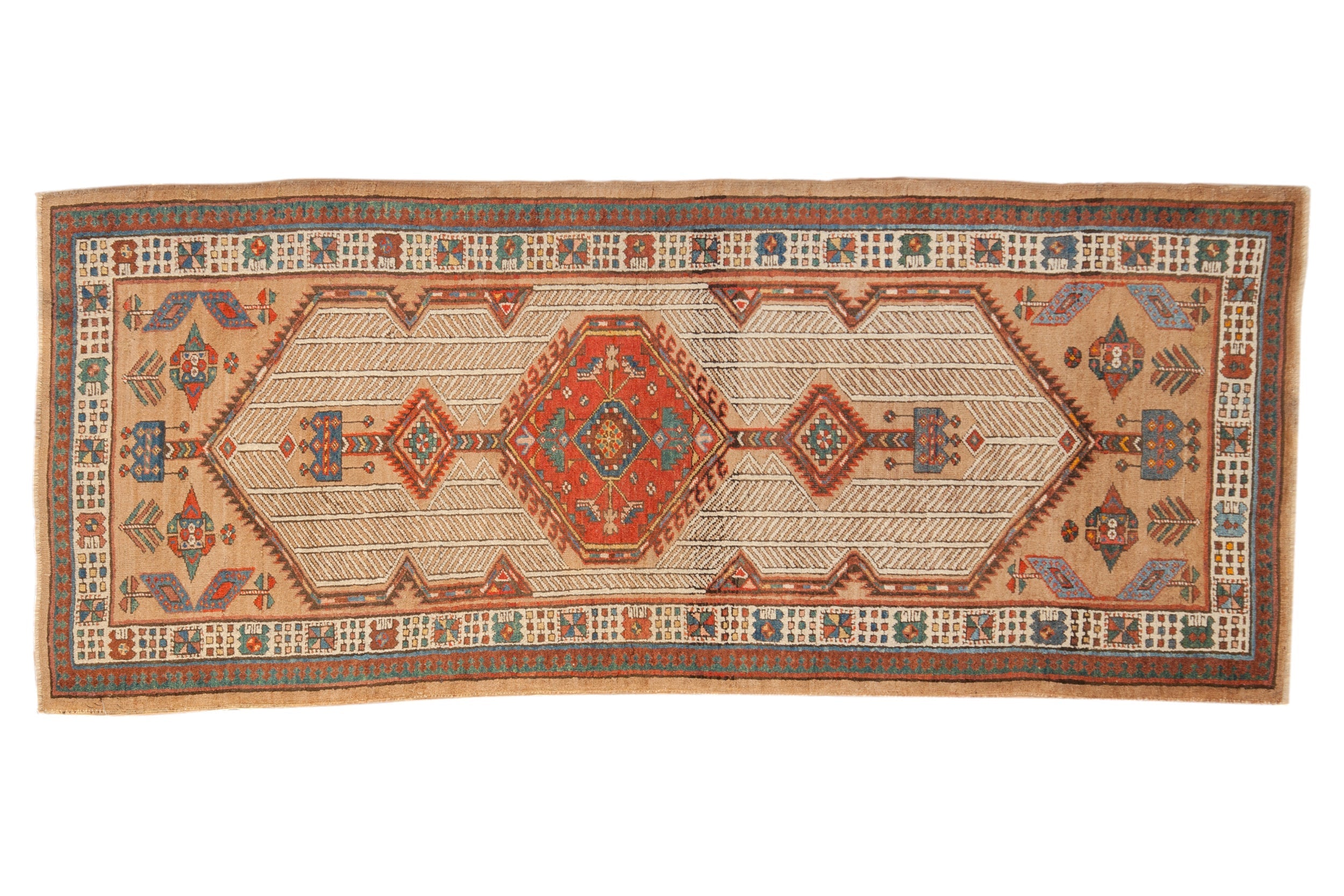 3x7.5 Vintage Serab Rug Runner by Old New House® - main product image for Resin Society