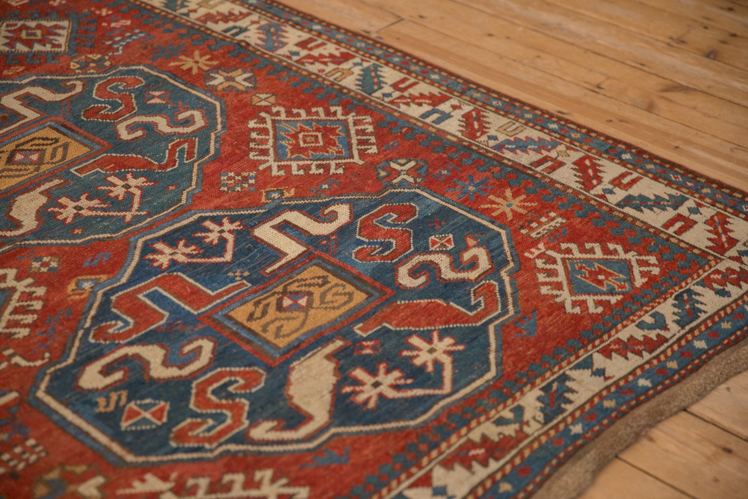 5x7.5 Antique Kazak Rug by Old New House® - product image 5 for Resin Society