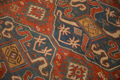 5x7.5 Antique Kazak Rug by Old New House® - product image 7 for Resin Society