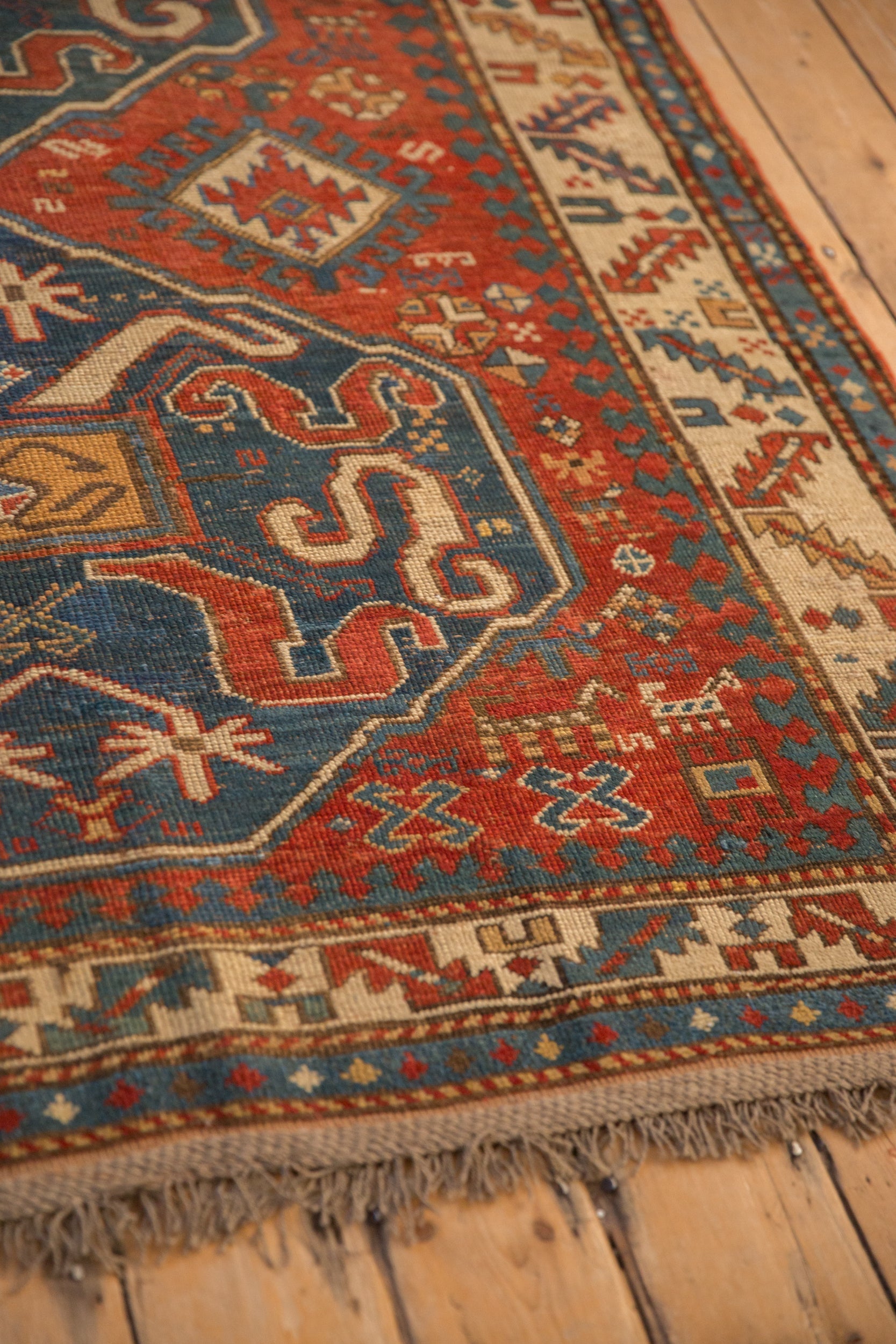 5x7.5 Antique Kazak Rug by Old New House® - product image 9 for Resin Society