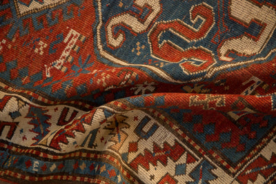 5x7.5 Antique Kazak Rug by Old New House® - product image 11 for Resin Society