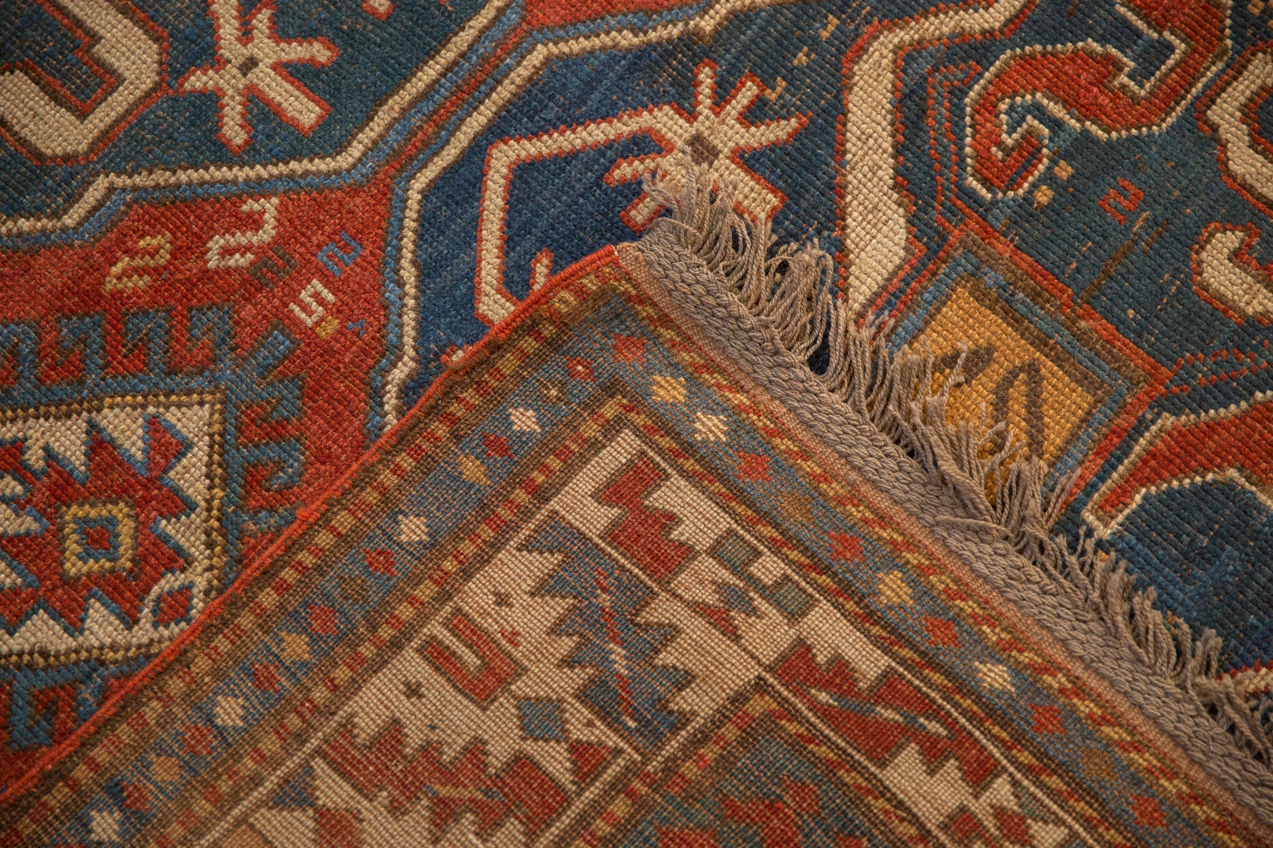 5x7.5 Antique Kazak Rug by Old New House® - product image 12 for Resin Society