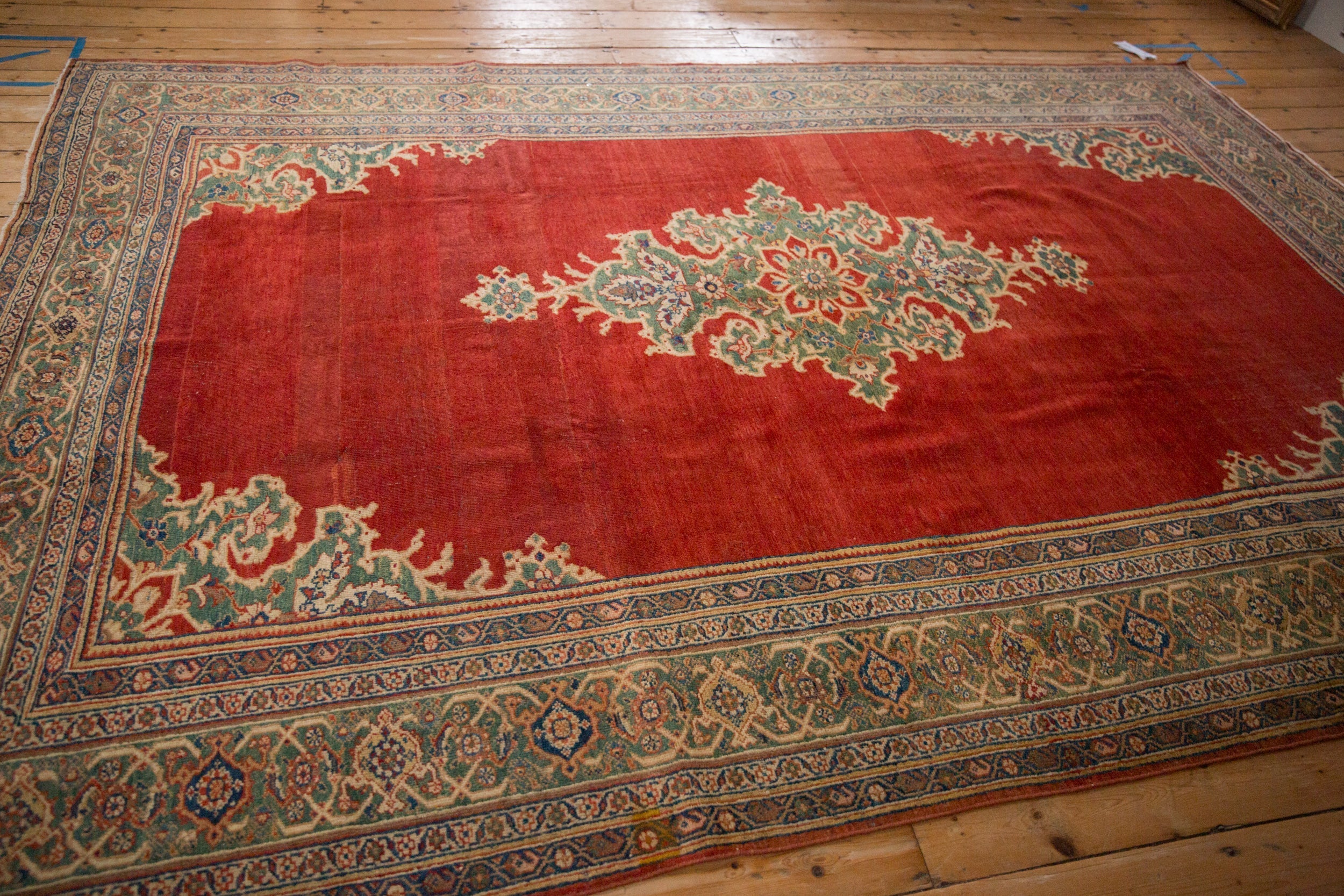 8x11 Vintage Mahal Carpet by Old New House® - product image 6 for Resin Society