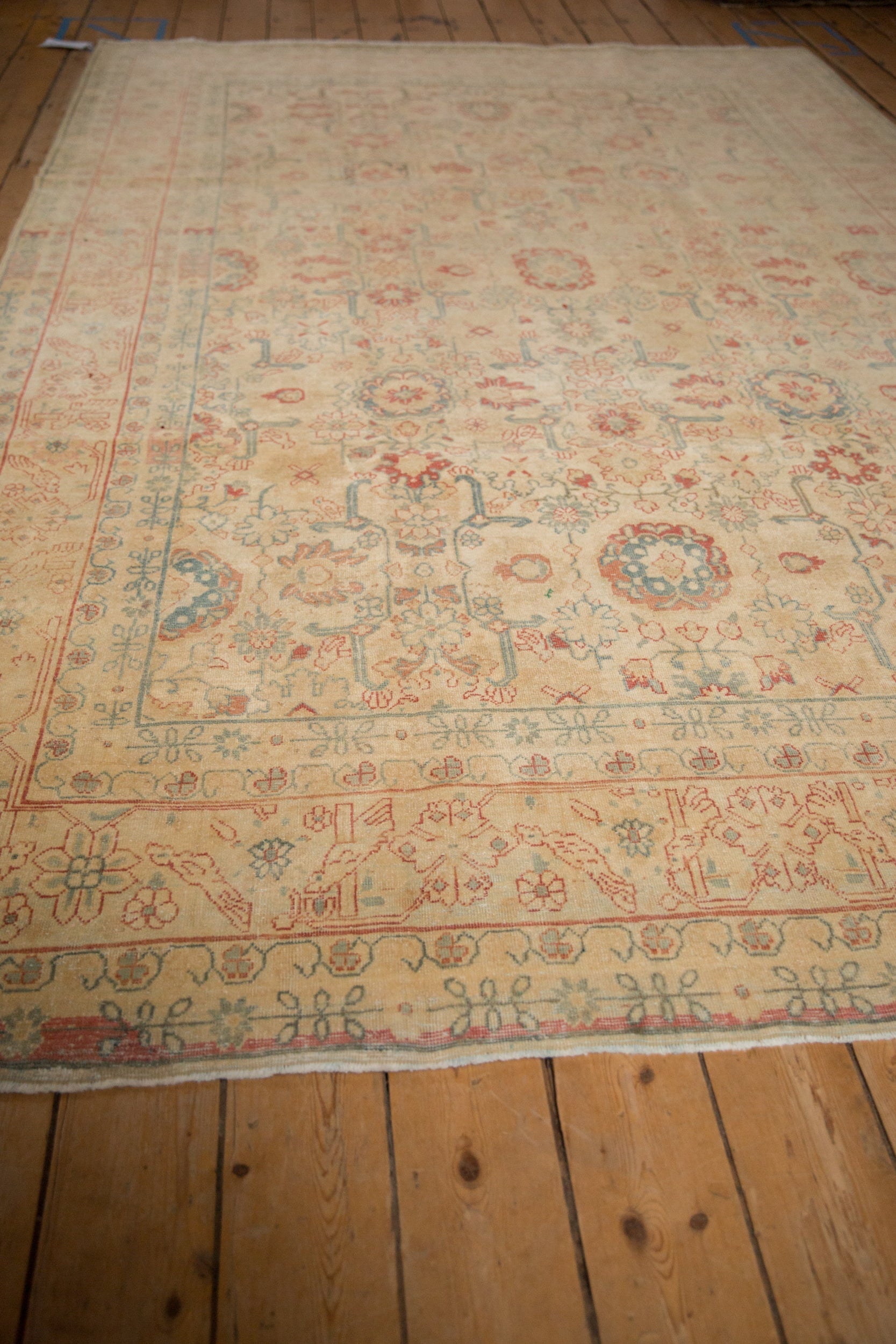 7x10.5 Vintage Distressed Tabriz Carpet by Old New House® - product image 6 for Resin Society