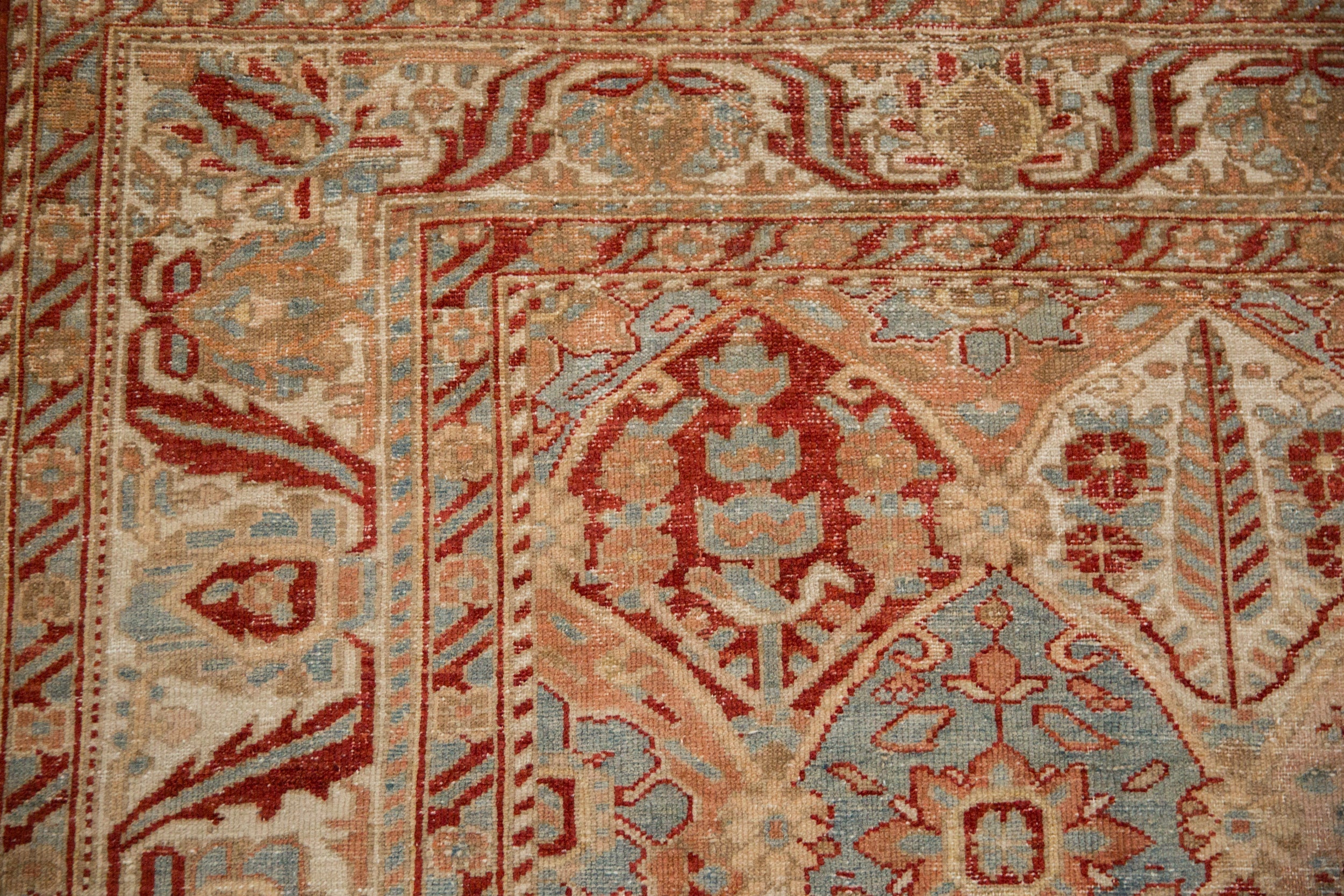 7x10 Vintage Distressed Bakhtiari Carpet by Old New House® - product image 3 for Resin Society