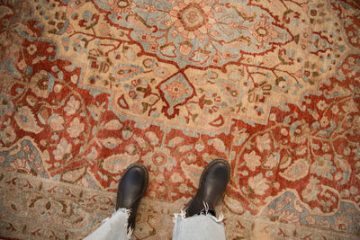 6.5x10.5 Vintage Distressed Tabriz Carpet by Old New House® - product image 2 for Resin Society