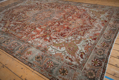 8x11.5 Vintage Distressed Ahar Carpet by Old New House® - product image 4 for Resin Society