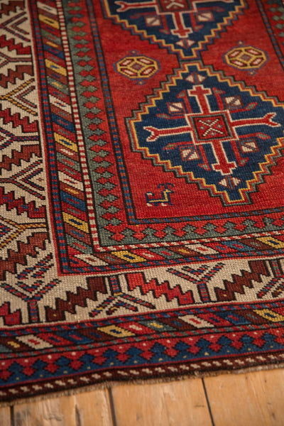 4x8 Antique Kazak Rug Runner by Old New House® - product image 9 for Resin Society