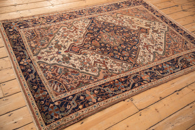 4.5x6.5 Vintage Distressed Malayer Rug by Old New House® - product image 6 for Resin Society