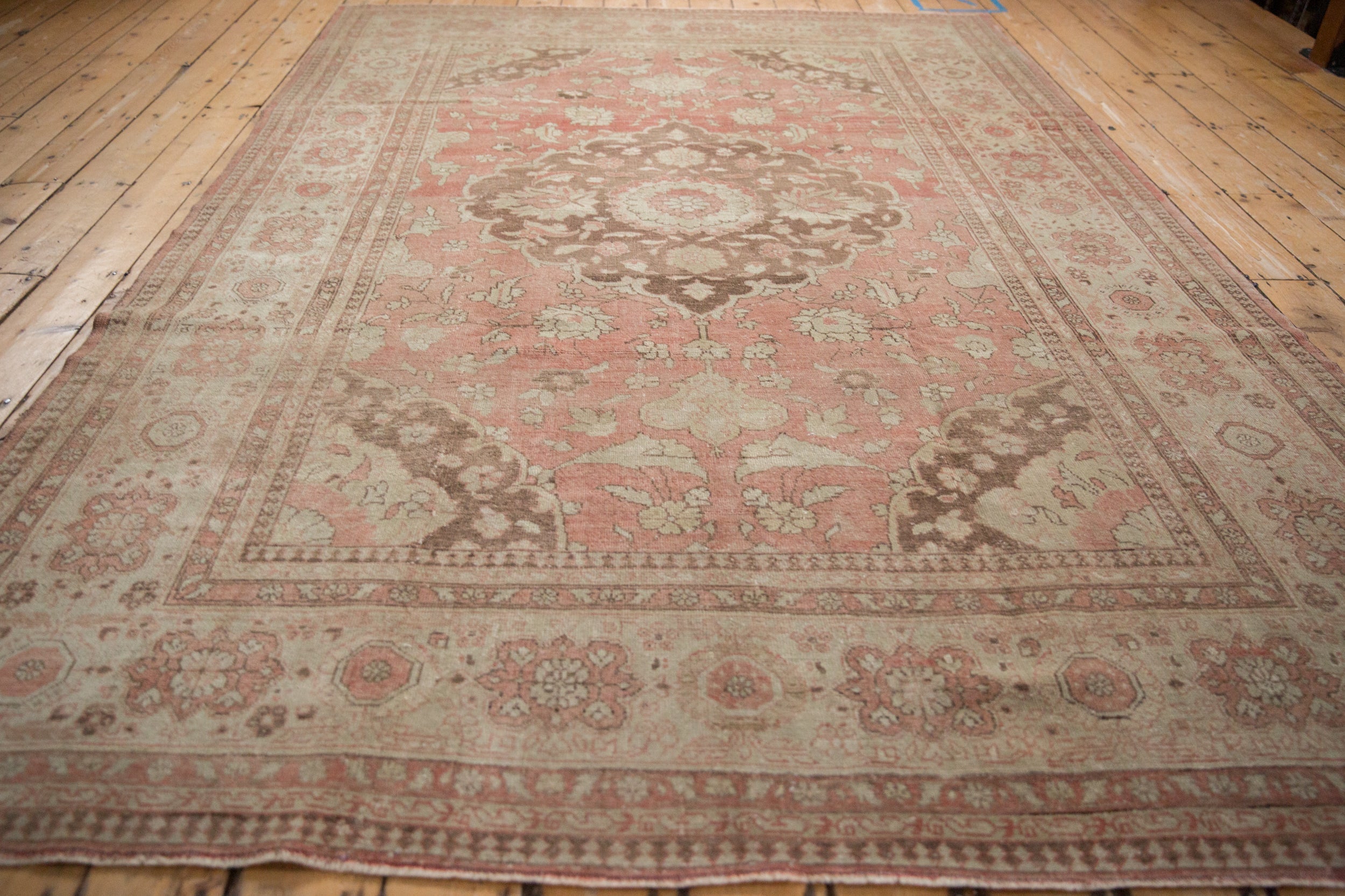 7x10 Vintage Distressed Oushak Carpet by Old New House® - product image 8 for Resin Society