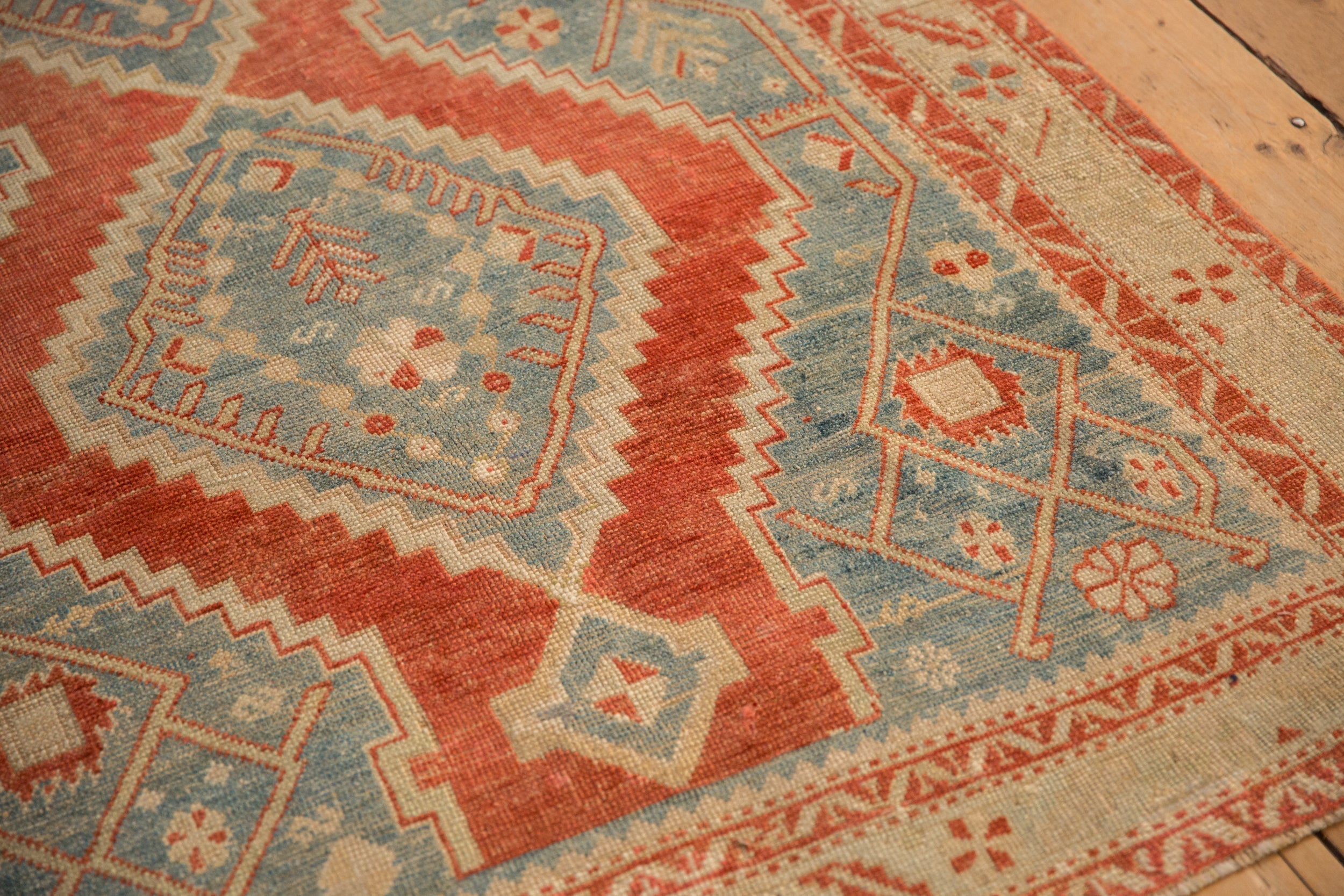 4x6.5 Vintage Distressed Karabagh Rug by Old New House® - product image 9 for Resin Society