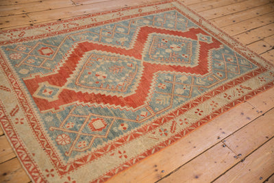 4x6.5 Vintage Distressed Karabagh Rug by Old New House® - product image 10 for Resin Society