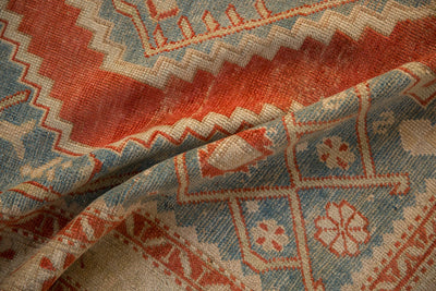 4x6.5 Vintage Distressed Karabagh Rug by Old New House® - product image 11 for Resin Society