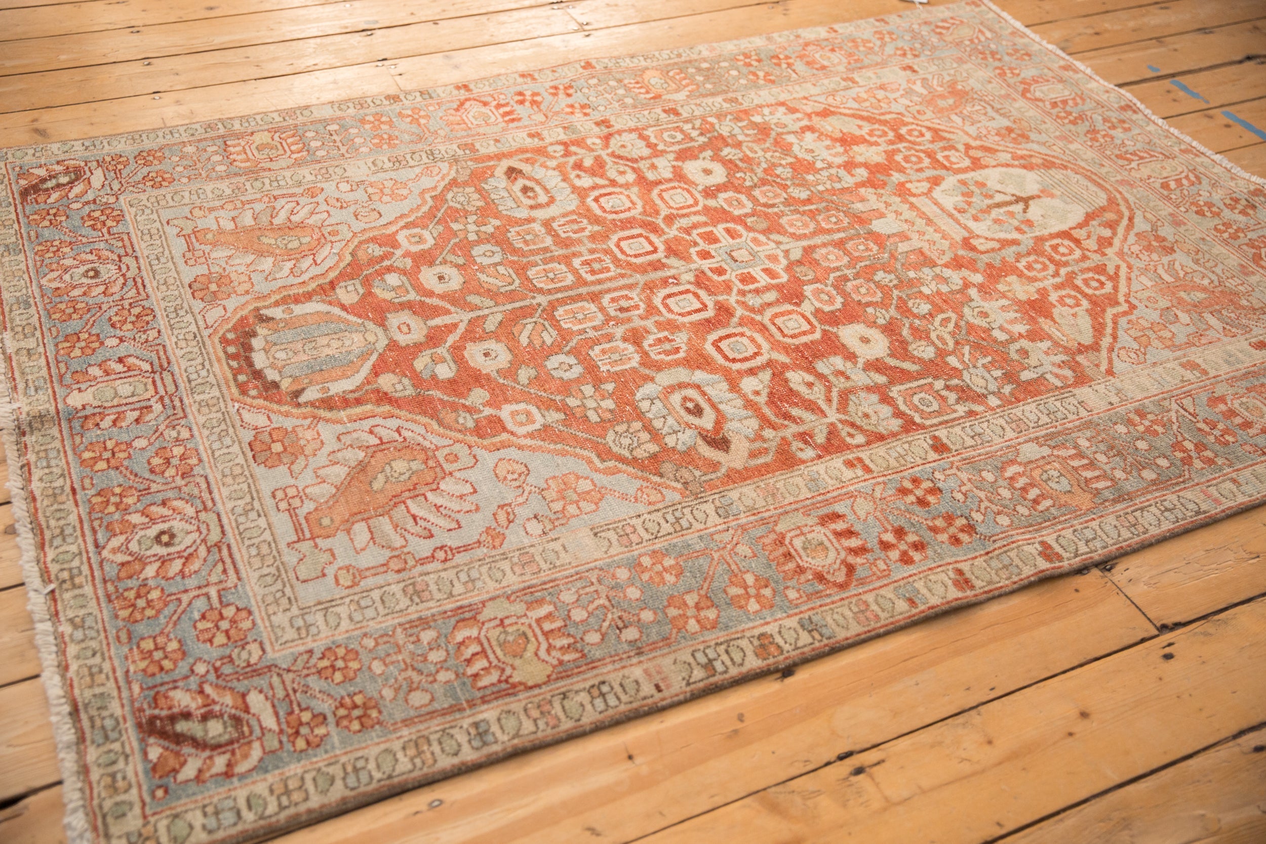 4.5x6.5 Vintage Distressed Baktiari Rug by Old New House® - product image 7 for Resin Society