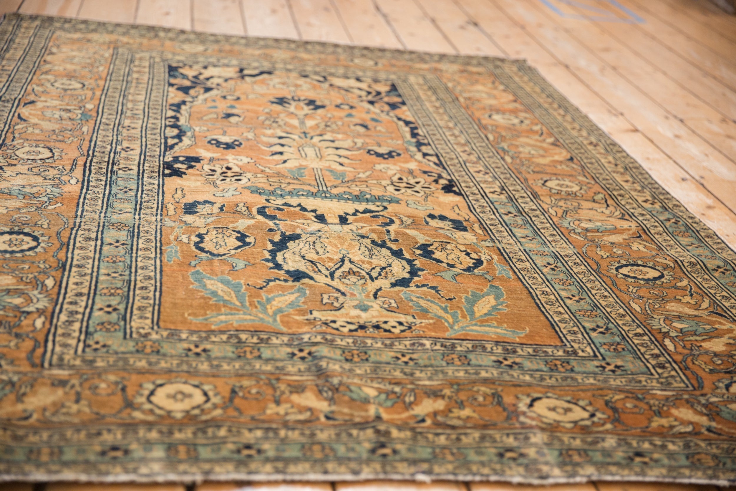 4.5x6 Antique Fine Tabriz Rug by Old New House® - product image 6 for Resin Society