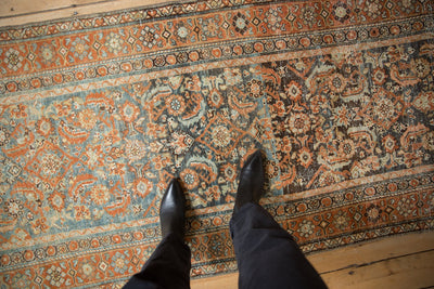 3.5x9.5 Vintage Distressed Malayer Rug Runner by Old New House® - product image 2 for Resin Society