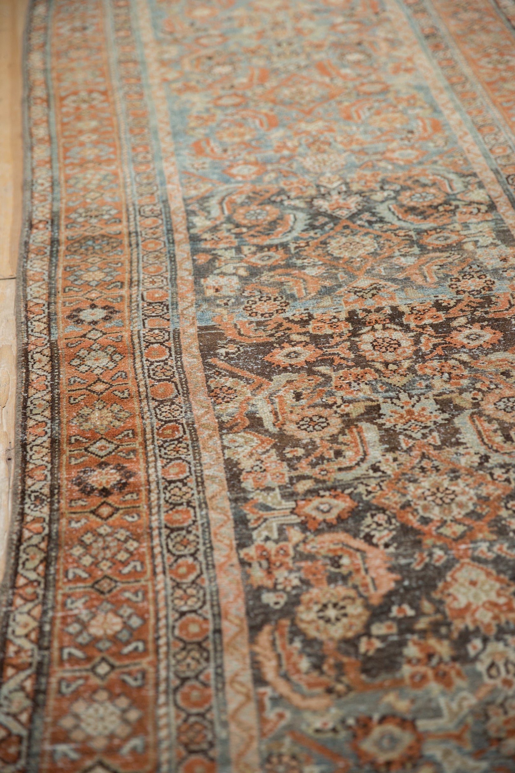 3.5x9.5 Vintage Distressed Malayer Rug Runner by Old New House® - product image 8 for Resin Society