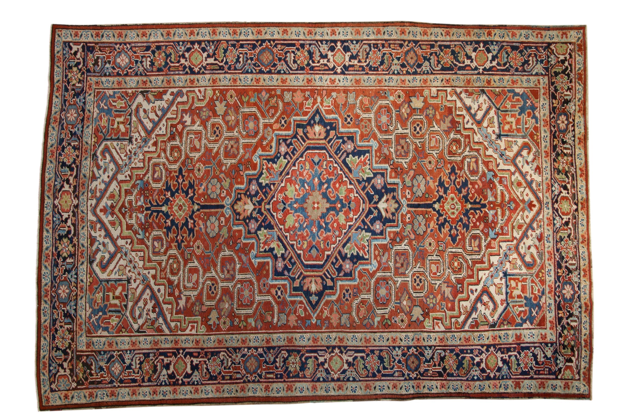 7.5x11 Vintage Heriz Carpet by Old New House® - main product image for Resin Society