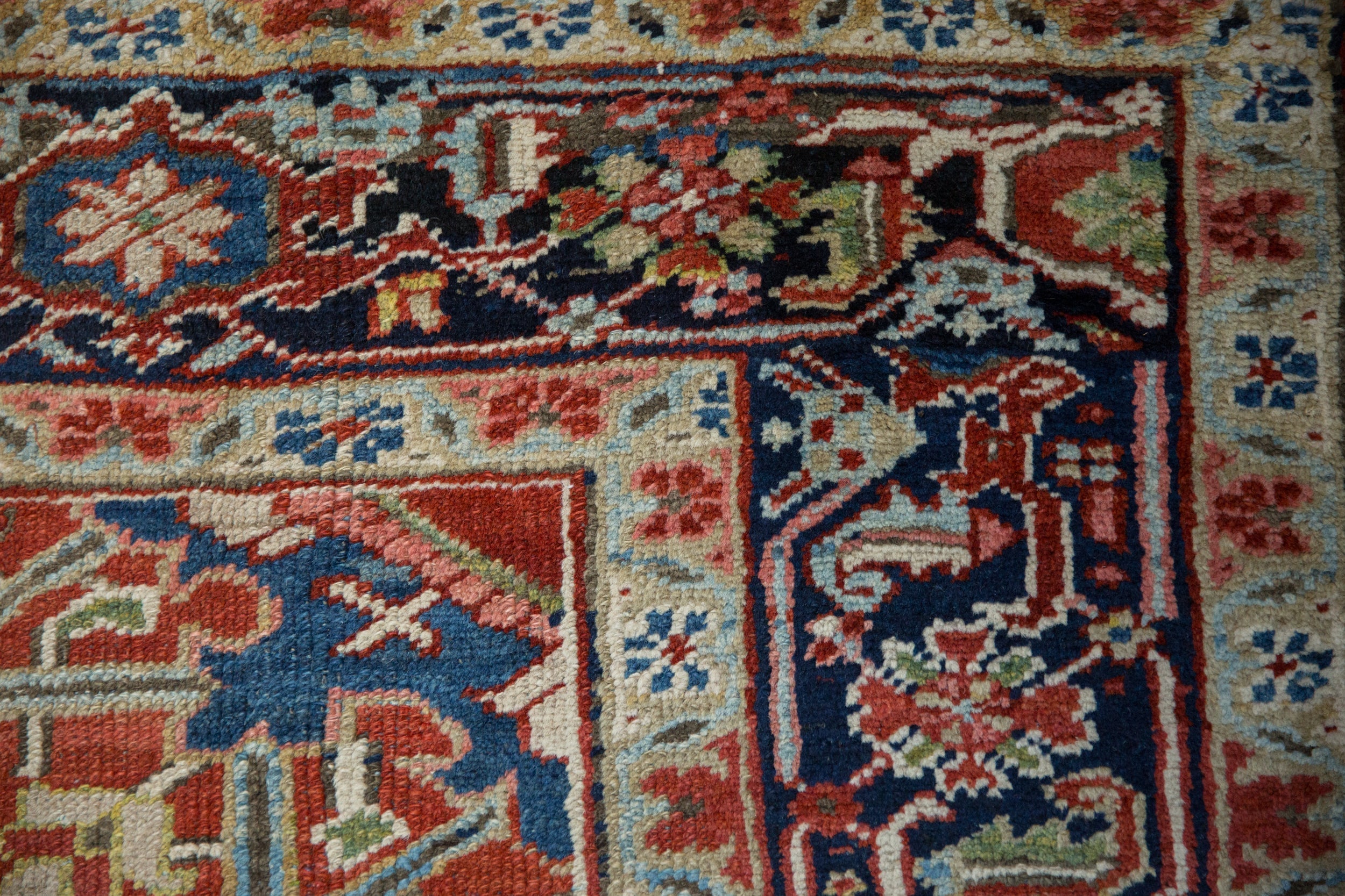 7.5x11 Vintage Heriz Carpet by Old New House® - product image 3 for Resin Society