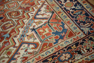7.5x11 Vintage Heriz Carpet by Old New House® - product image 5 for Resin Society