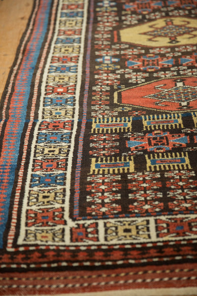 3.5x12.5 Vintage Kurdish Rug Runner by Old New House® - product image 6 for Resin Society