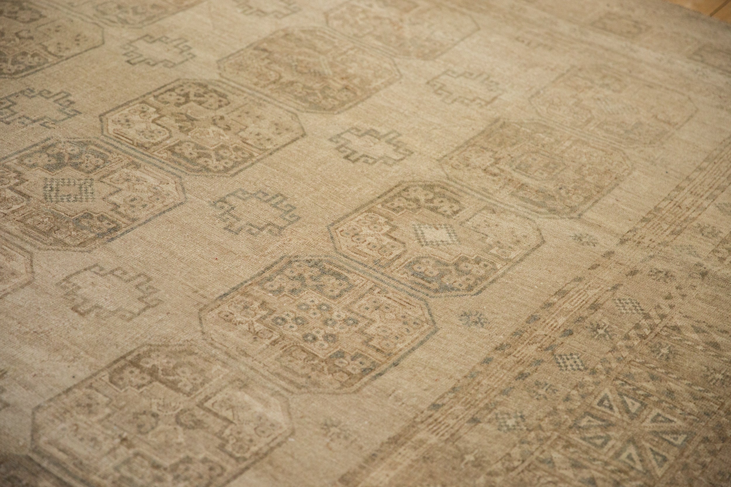 8.5x10.5 Vintage Distressed Ersari Carpet by Old New House® - product image 9 for Resin Society