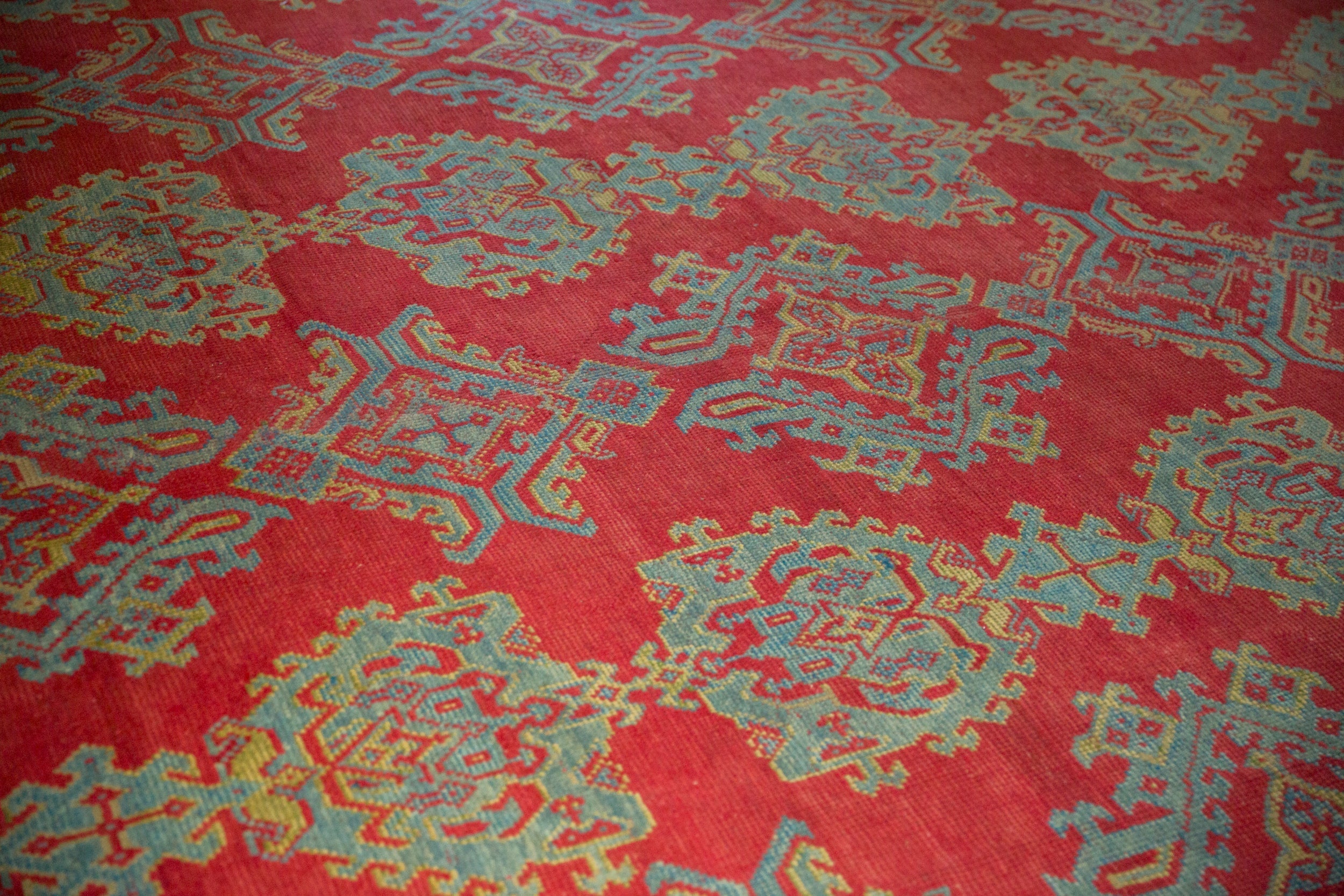 11.5x13.5 Vintage Oushak Carpet by Old New House® - product image 7 for Resin Society