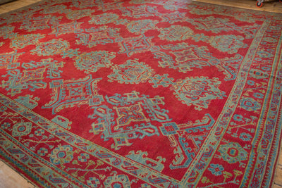 11.5x13.5 Vintage Oushak Carpet by Old New House® - product image 8 for Resin Society