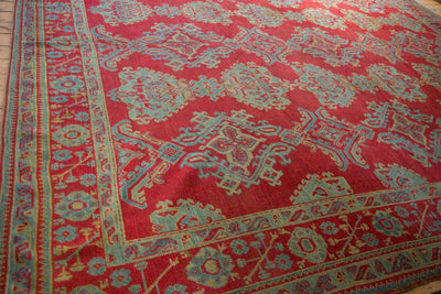 11.5x13.5 Vintage Oushak Carpet by Old New House® - product image 9 for Resin Society