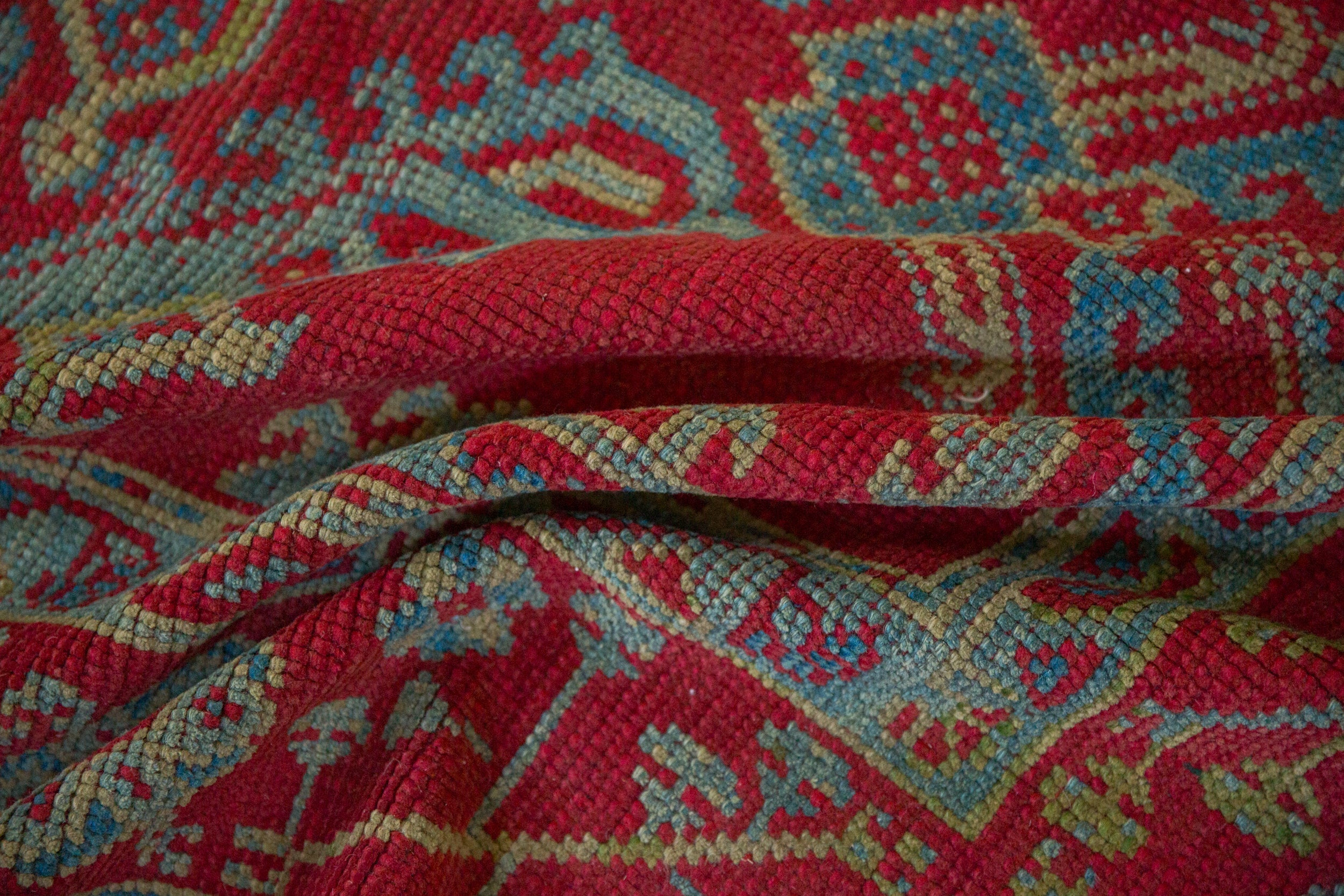 11.5x13.5 Vintage Oushak Carpet by Old New House® - product image 11 for Resin Society