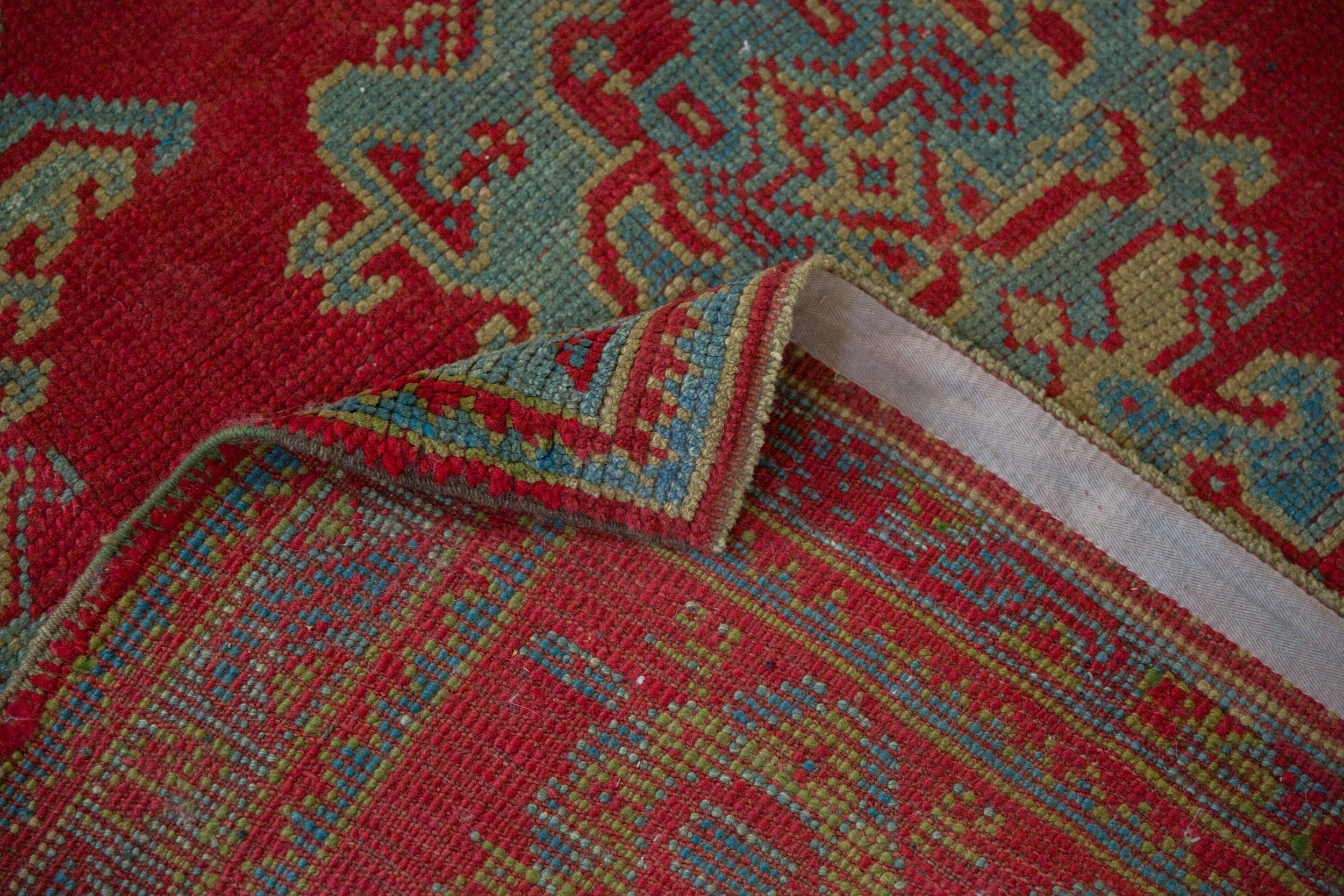 11.5x13.5 Vintage Oushak Carpet by Old New House® - product image 12 for Resin Society