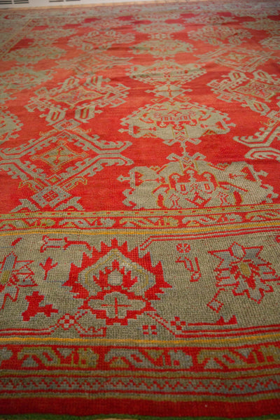 13.5x15 Antique Oushak Square Carpet by Old New House® - product image 5 for Resin Society