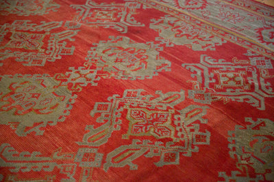 13.5x15 Antique Oushak Square Carpet by Old New House® - product image 8 for Resin Society
