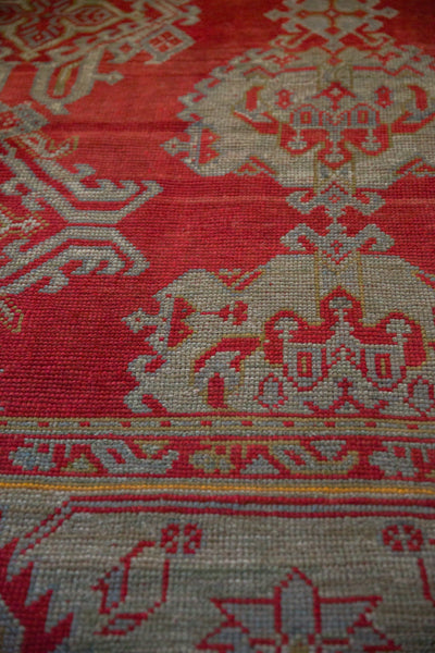 13.5x15 Antique Oushak Square Carpet