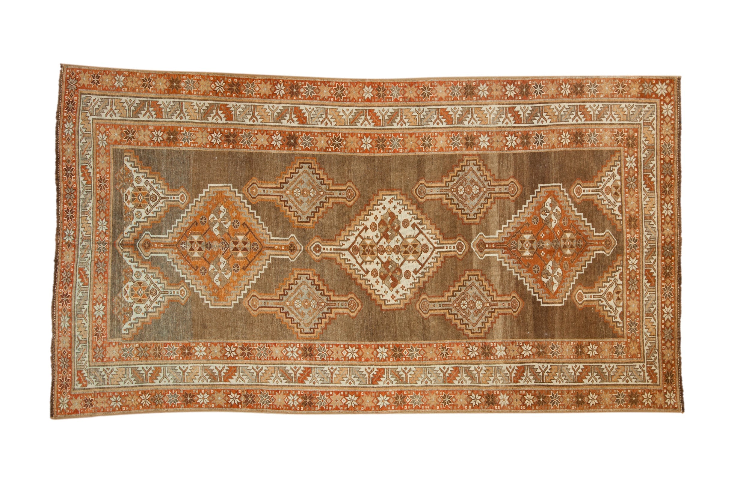 4.5x8.5 Vintage Distressed Kurd Rug by Old New House® - main product image for Resin Society