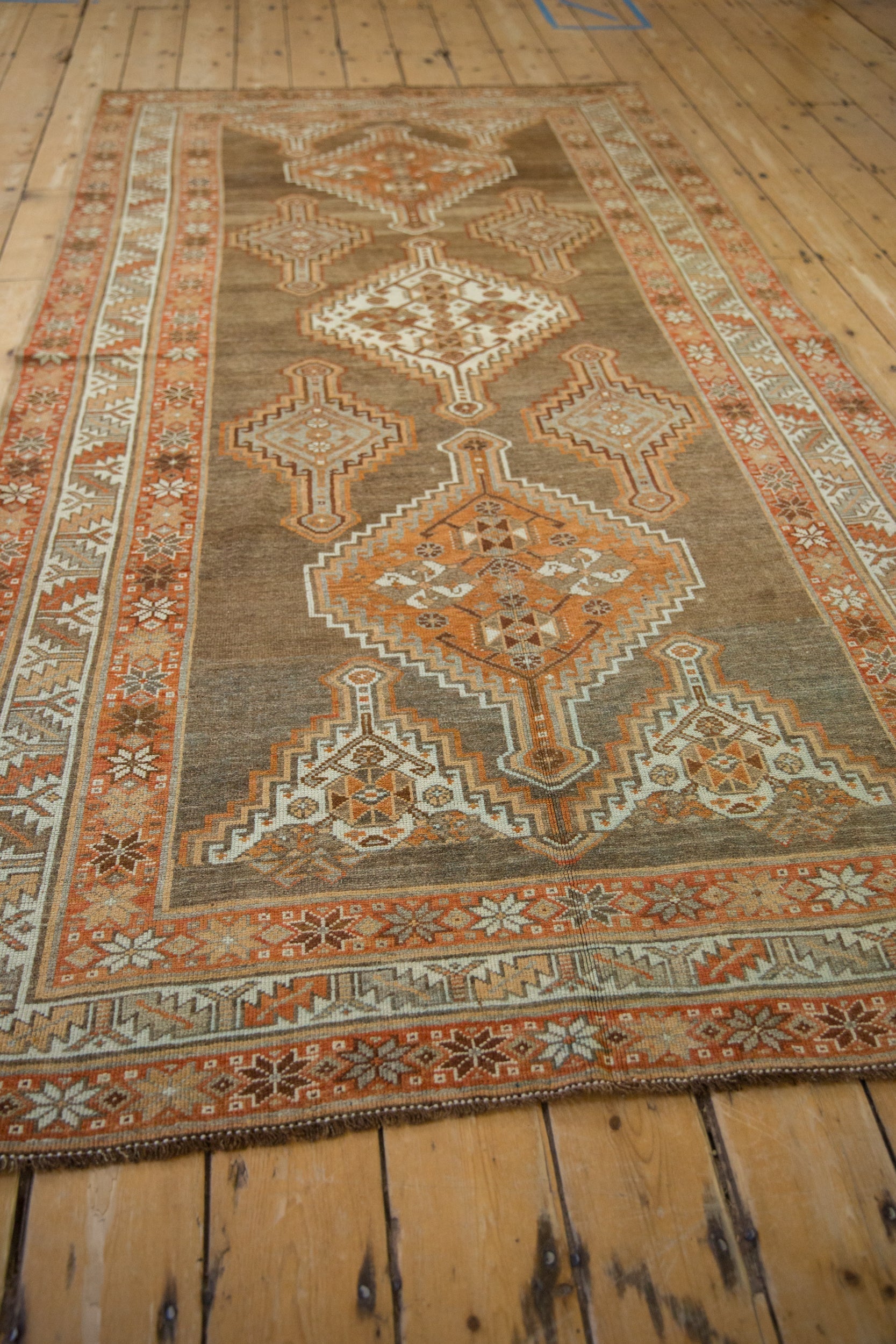 4.5x8.5 Vintage Distressed Kurd Rug by Old New House® - product image 7 for Resin Society