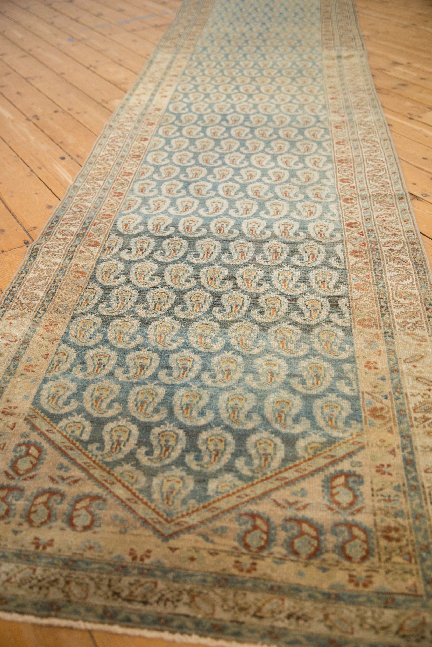 3x16 Vintage Distressed Hamadan Rug Runner by Old New House® - product image 4 for Resin Society